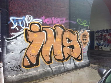 Graffiti Wall - Photo by insvnez (2013)