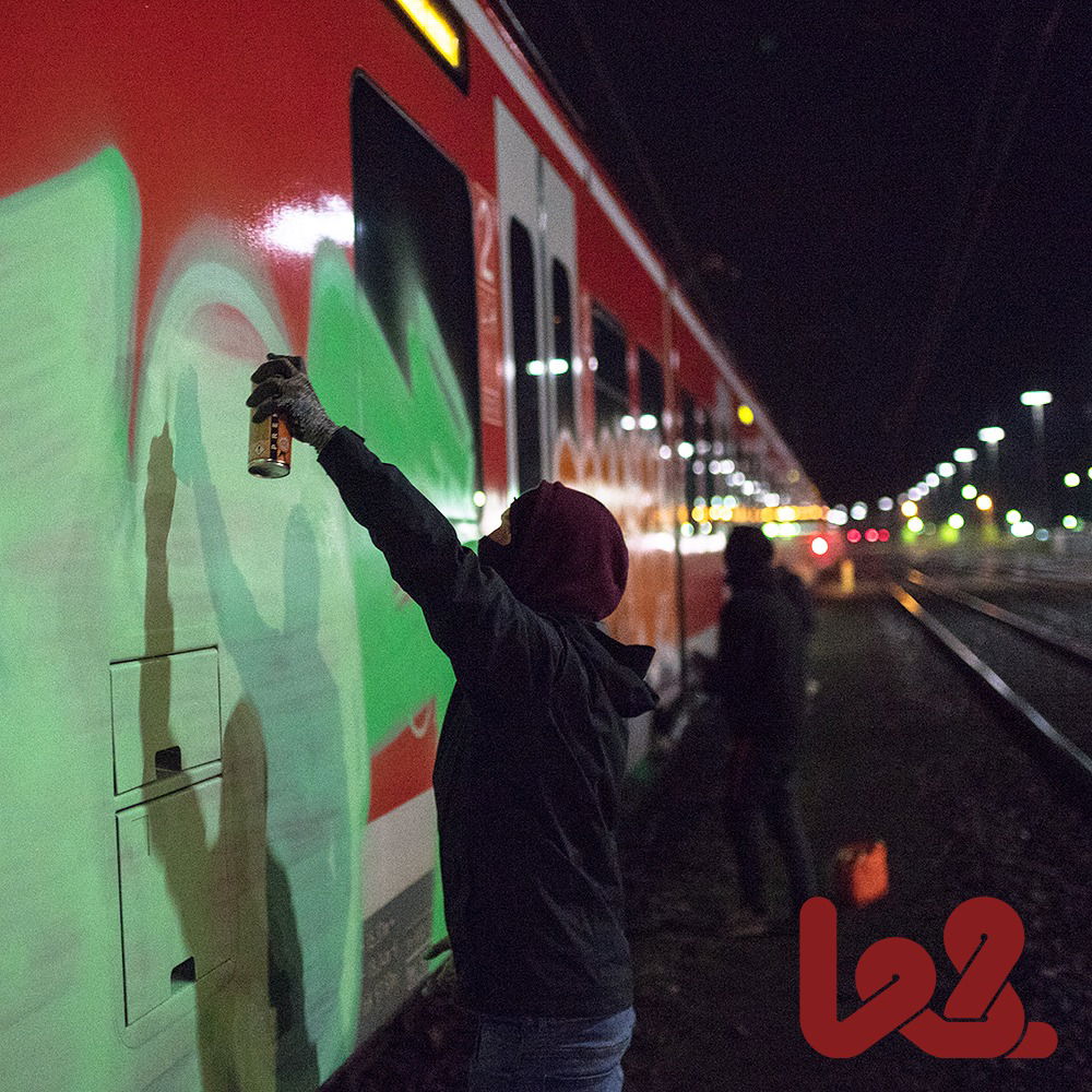 Graffiti Train - Photo by insvnez (2017)