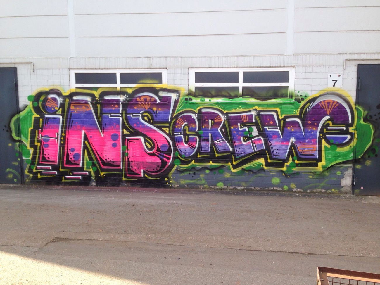 Graffiti Wall - Photo by insvnez