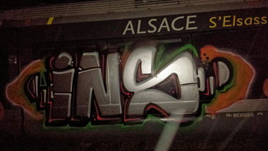 Graffiti Train - Photo by insvnez