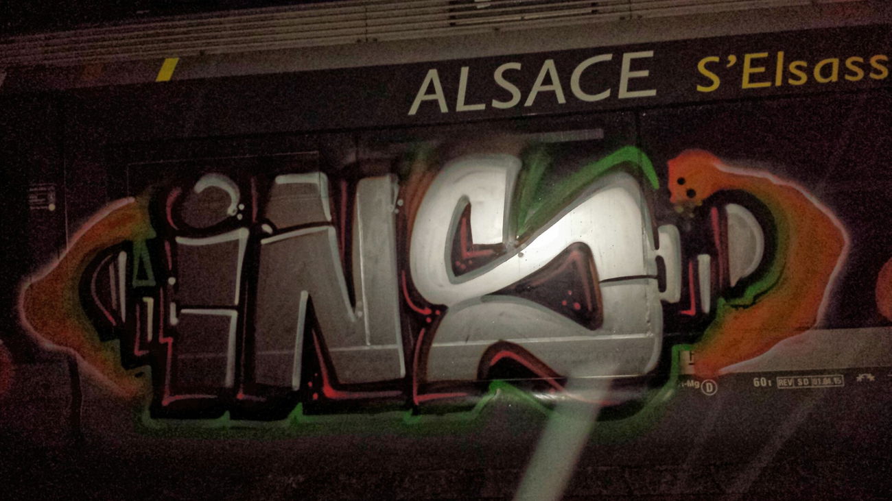 Graffiti Train - Photo by insvnez