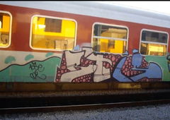 Graffiti Train - Photo by iobe1