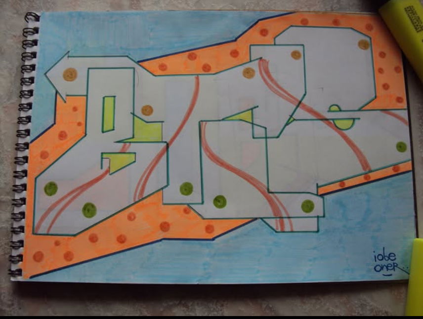 Graffiti Sketch - Photo by iobe1