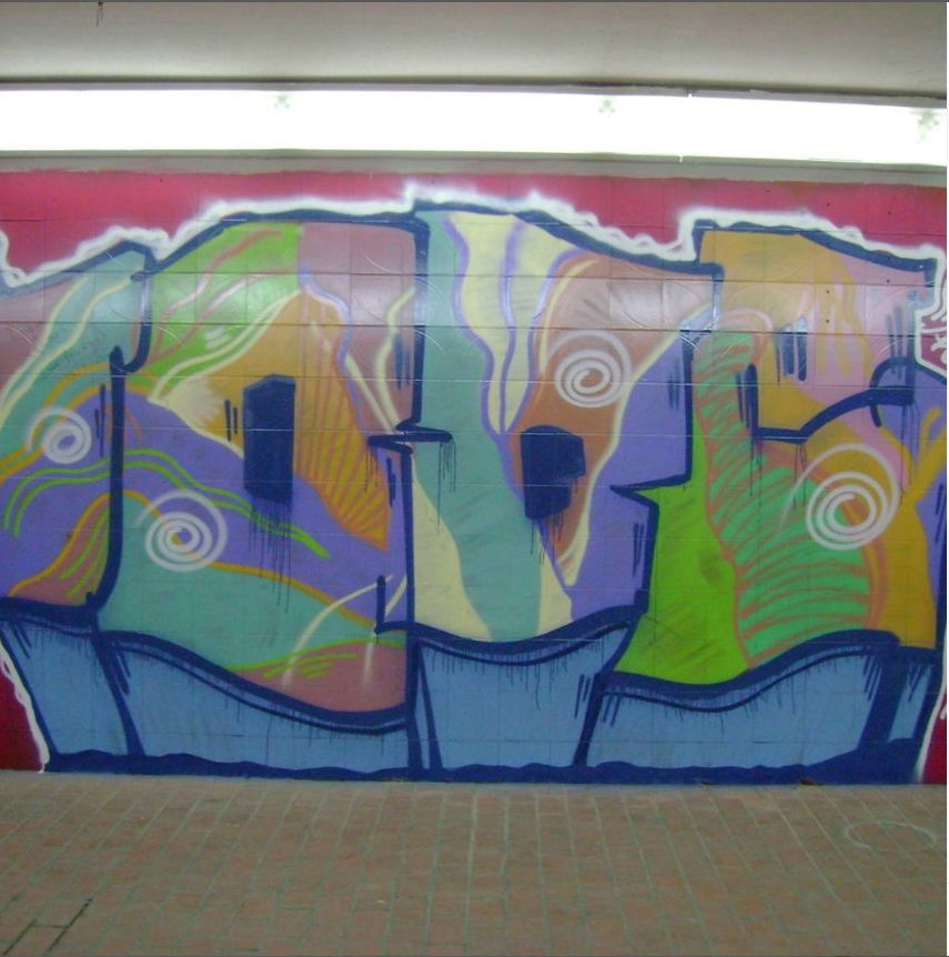 Graffiti Wall - Photo by iobe1