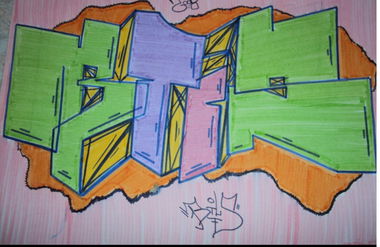 Graffiti Sketch - Photo by iobe1