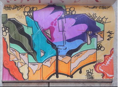 Graffiti Sketch - Photo by iobe1