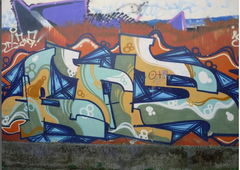 Graffiti Wall - Photo by iobe1