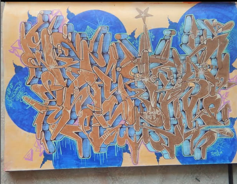 Graffiti Sketch - Photo by iobe1