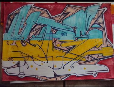 Graffiti Sketch - Photo by iobe1