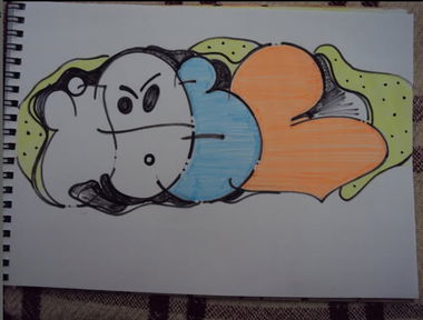 Graffiti Sketch - Photo by iobe1