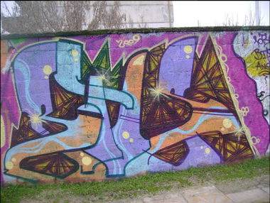 Graffiti Wall - Photo by iobe1