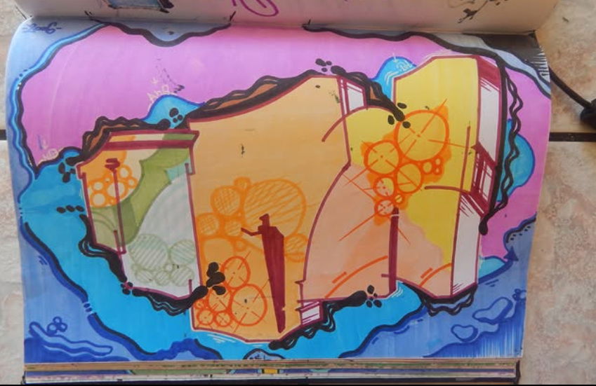 Graffiti Sketch - Photo by iobe1