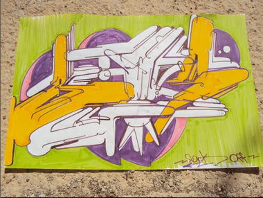 Graffiti Sketch - Photo by iobe1