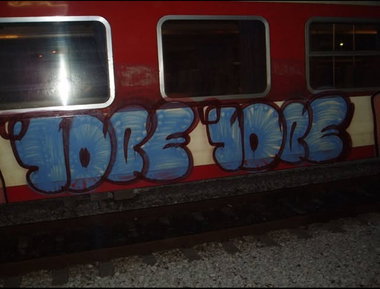Graffiti Train - Photo by iobe1