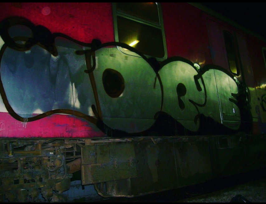 Graffiti Train - Photo by iobe1