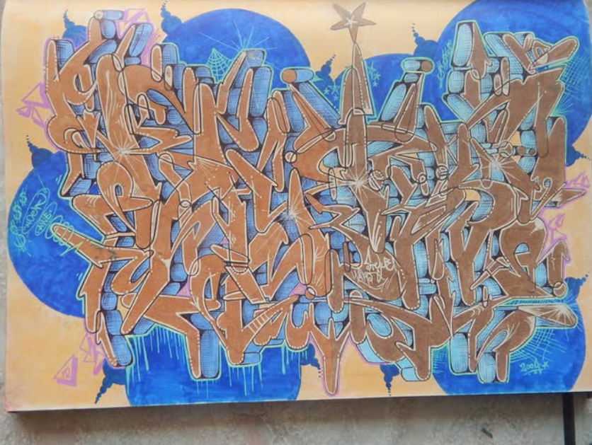 Graffiti Sketch - Photo by iobe1