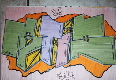 Graffiti Sketch - Photo by iobe1