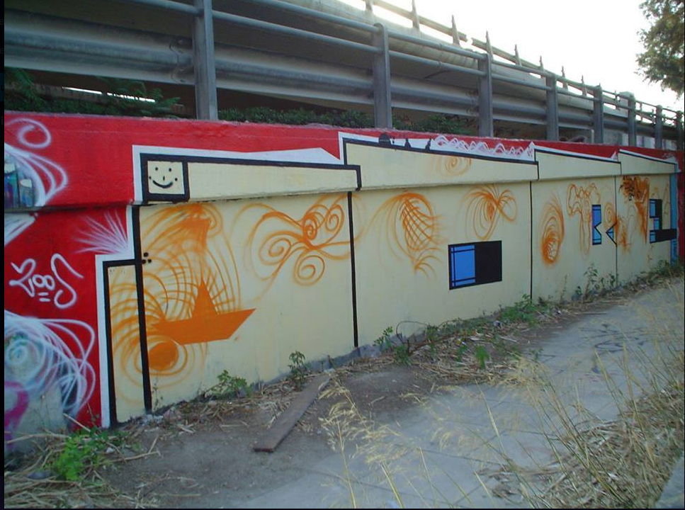 Graffiti Wall - Photo by iobe1