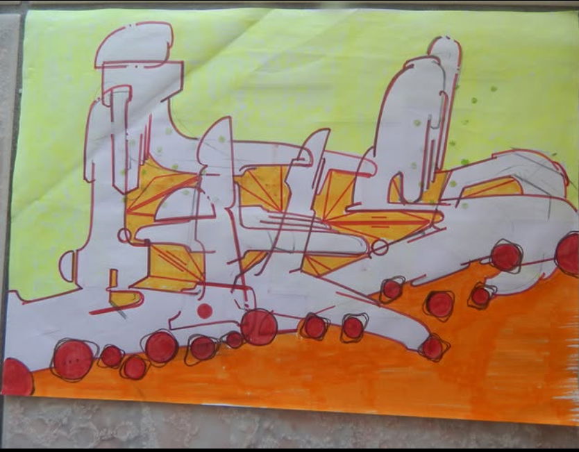 Graffiti Sketch - Photo by iobe1