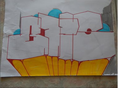 Graffiti Sketch - Photo by iobe1