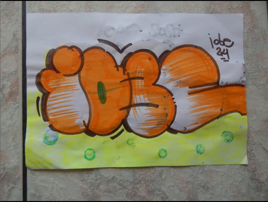 Graffiti Sketch - Photo by iobe1
