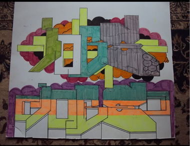 Graffiti Sketch - Photo by iobe1