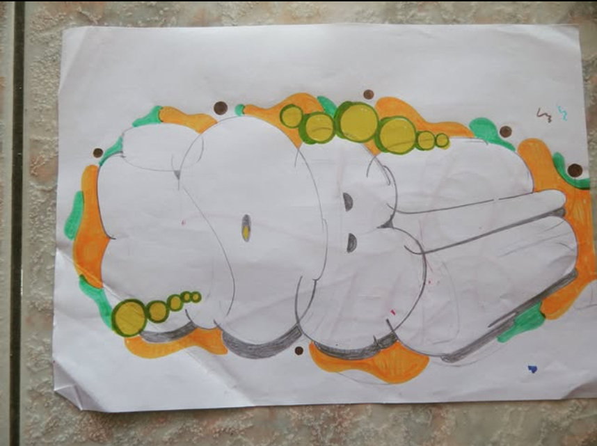 Graffiti Sketch - Photo by iobe1