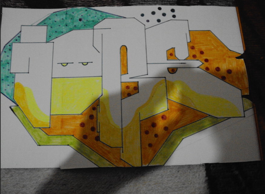 Graffiti Sketch - Photo by iobe1