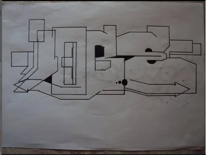 Graffiti Sketch - Photo by iobe1