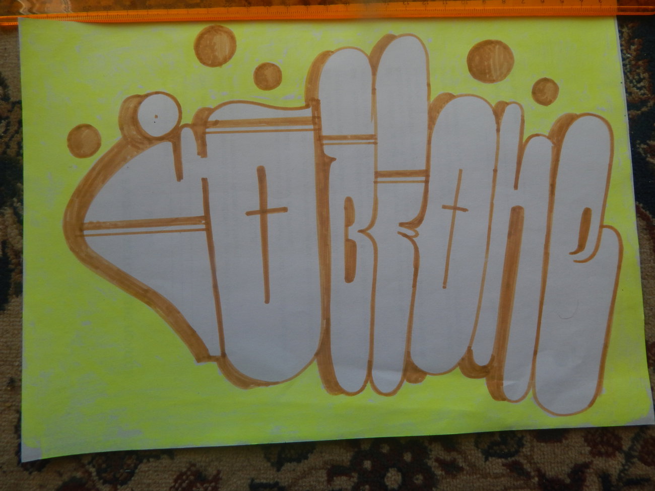 Graffiti Sketch - Photo by iobe1