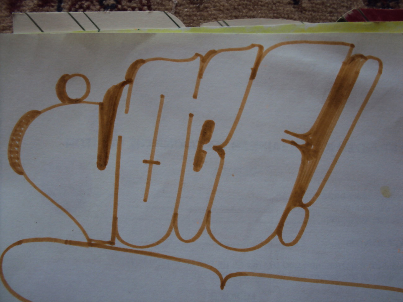 Graffiti Sketch - Photo by iobe1