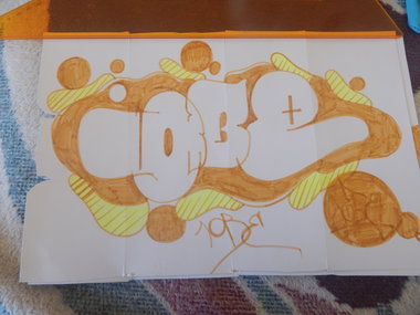 Graffiti Sketch - Photo by iobe1