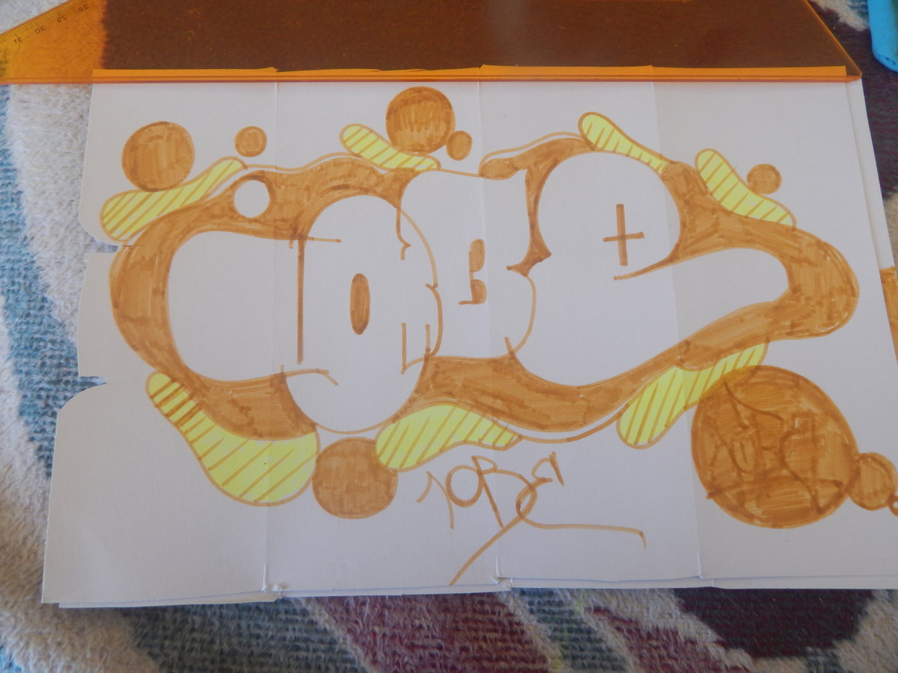 Graffiti Sketch - Photo by iobe1