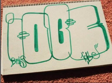 Graffiti Sketch - Photo by iobe1