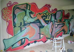 Graffiti Wall - Photo by iobe1