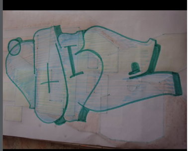 Graffiti Sketch - Photo by iobe1