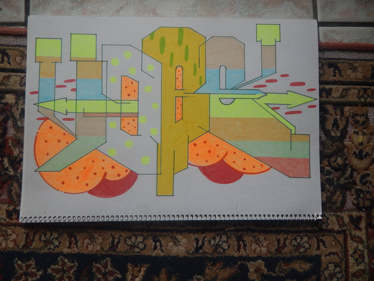 Graffiti Sketch - Photo by iobe1