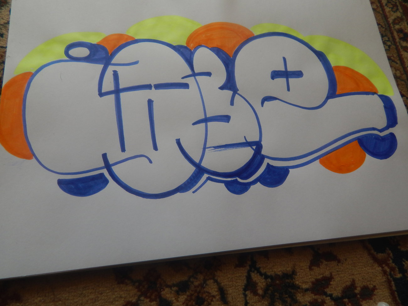 Graffiti Sketch - Photo by iobe1