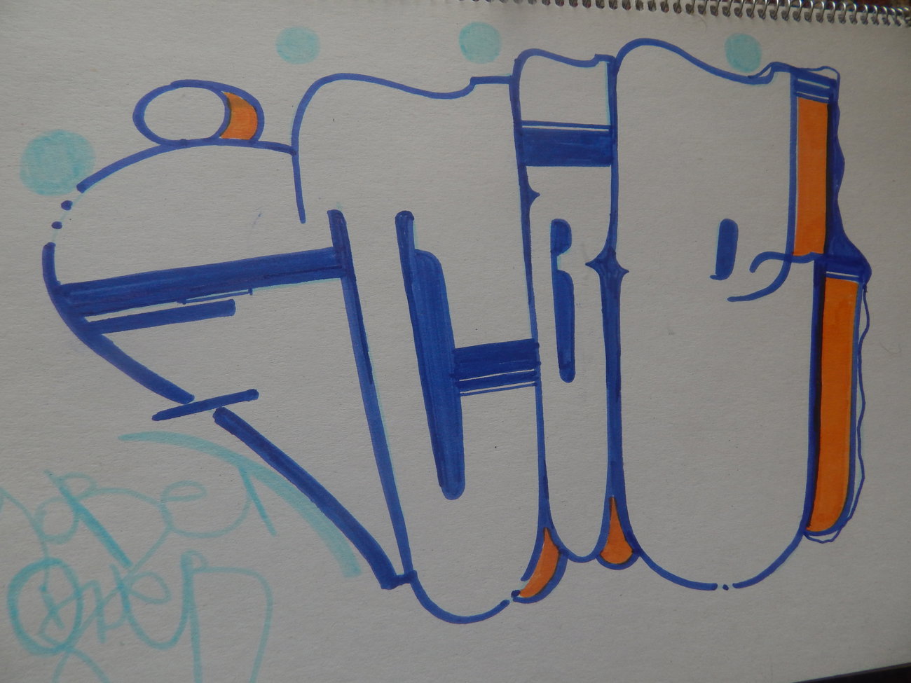 Graffiti Sketch - Photo by iobe1