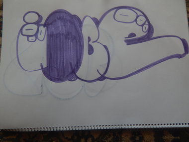 Graffiti Sketch - Photo by iobe1