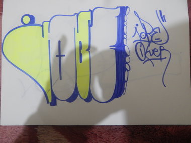 Graffiti Sketch - Photo by iobe1