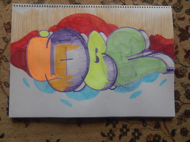 Graffiti Sketch - Photo by iobe1