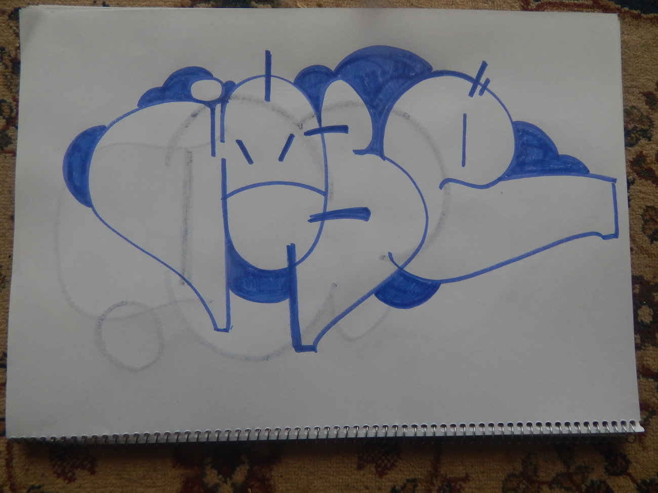Graffiti Sketch - Photo by iobe1