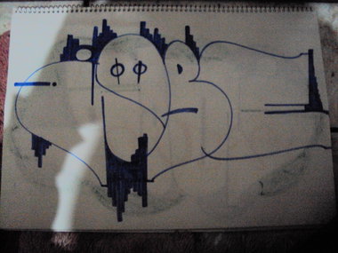 Graffiti Sketch - Photo by iobe1