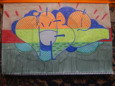 Graffiti Sketch - Photo by iobe1