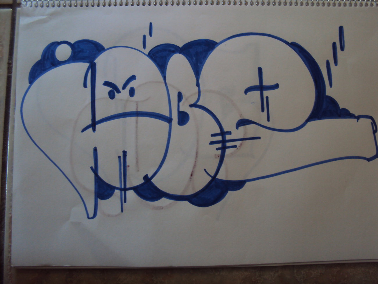 Graffiti Sketch - Photo by iobe1