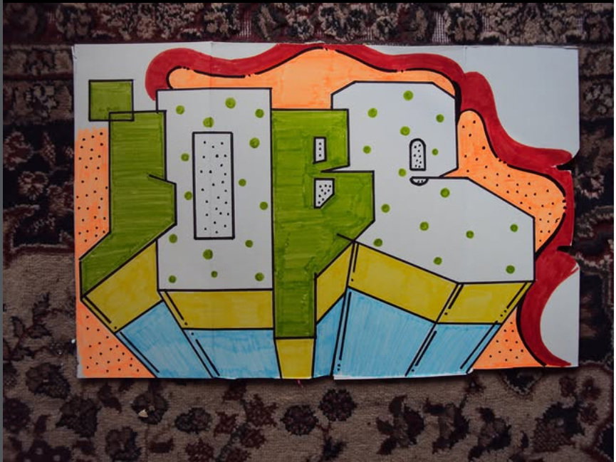 Graffiti Sketch - Photo by iobe1