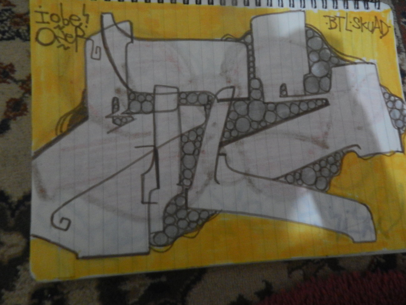 Graffiti Sketch - Photo by iobe1