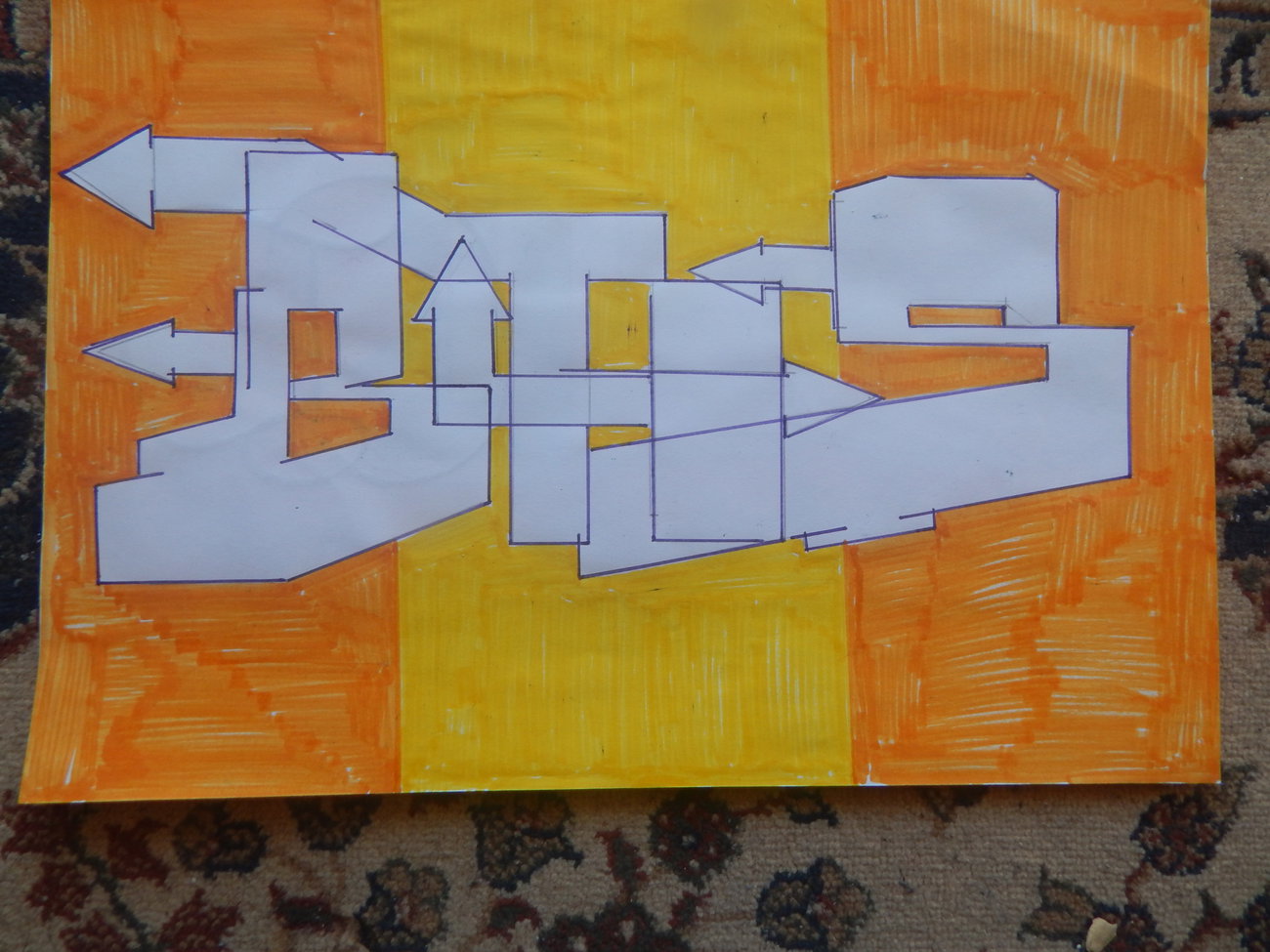 Graffiti Sketch - Photo by iobe1