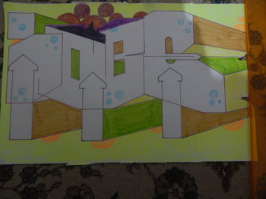 Graffiti Sketch - Photo by iobe1